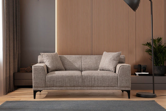 Petra 2 - Fawn - 2-sæders sofa