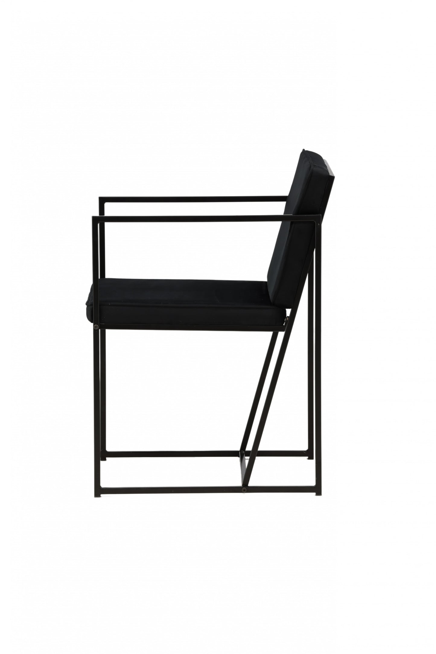 Venture Design | Richmond Dining Chair - Svart / Svart Velour