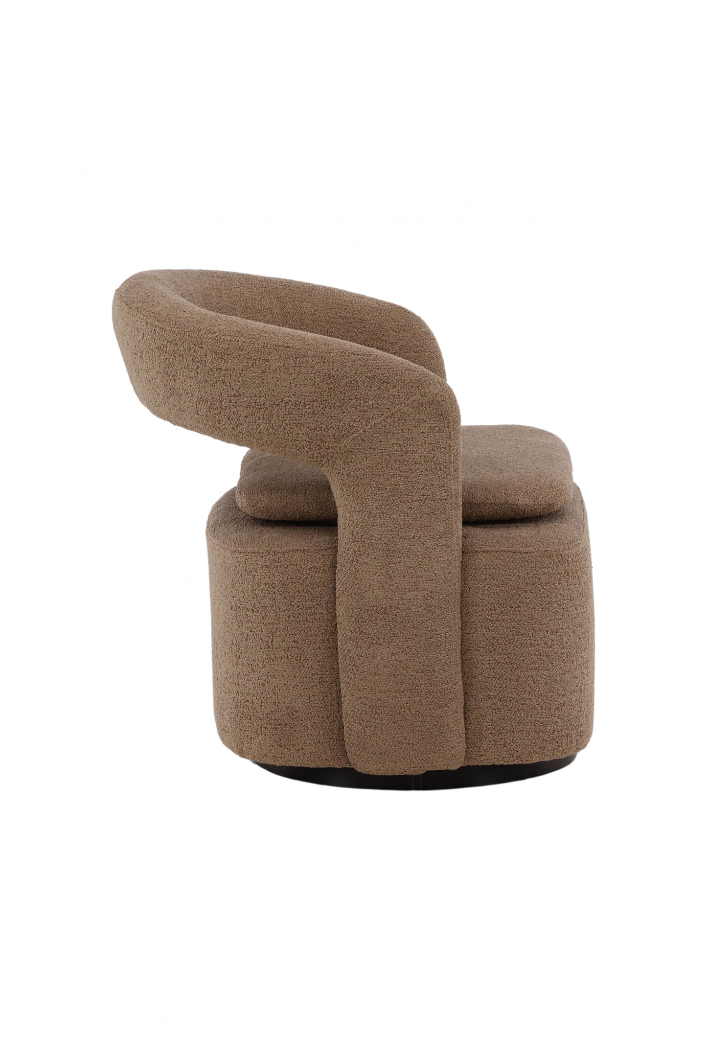 Venture Design | Laurel Lounge Chair - Svart / Beige Boucle