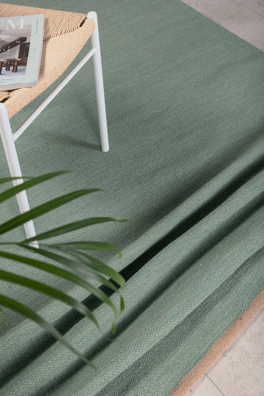 Venture Design | Jaipur Wool matta - 240*170 - Olivgrön