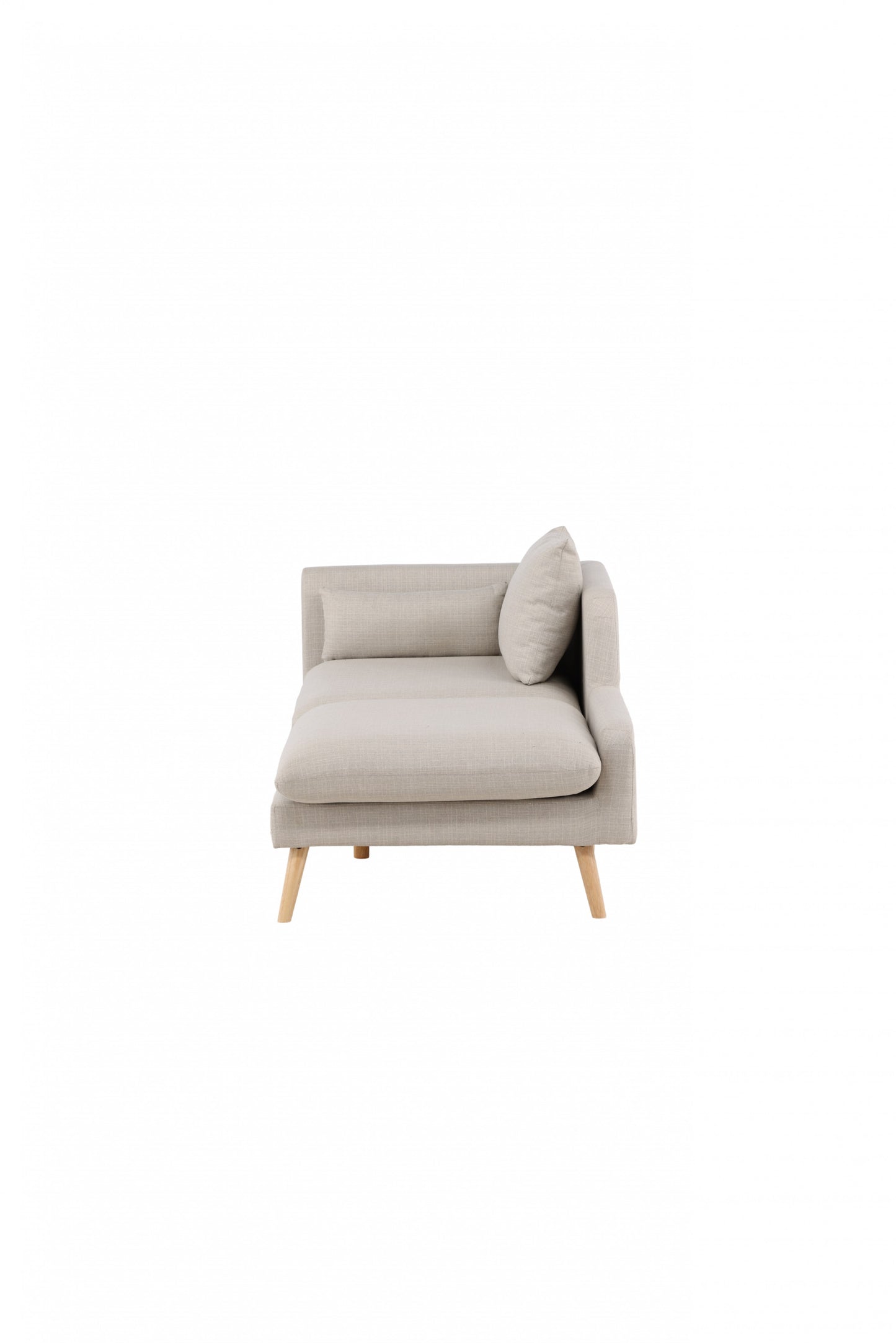 Venture Design | Tacoma Sofa - Lätt trälook / Linnetyg