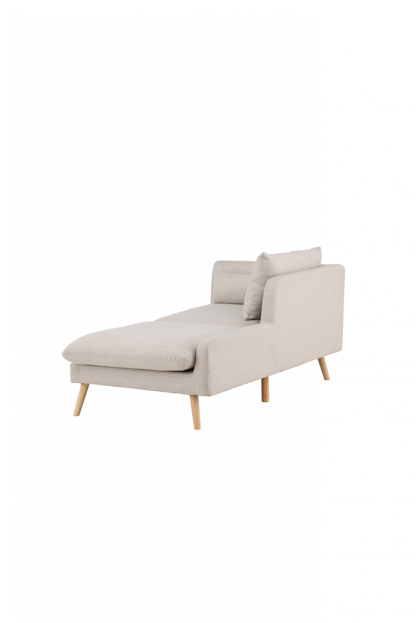 Venture Design | Tacoma Sofa - Lätt trälook / Linnetyg