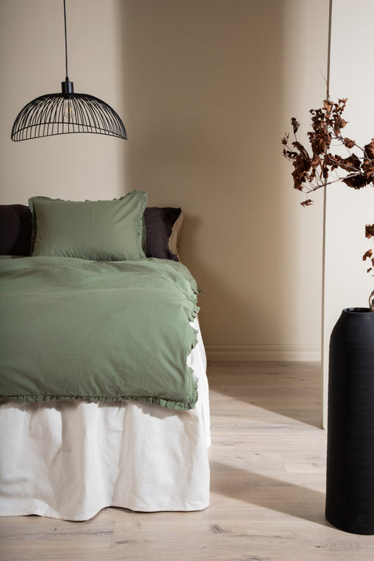 Venture Design | Lias Sängkläder Bomull/Linne - Grön / - 150*200