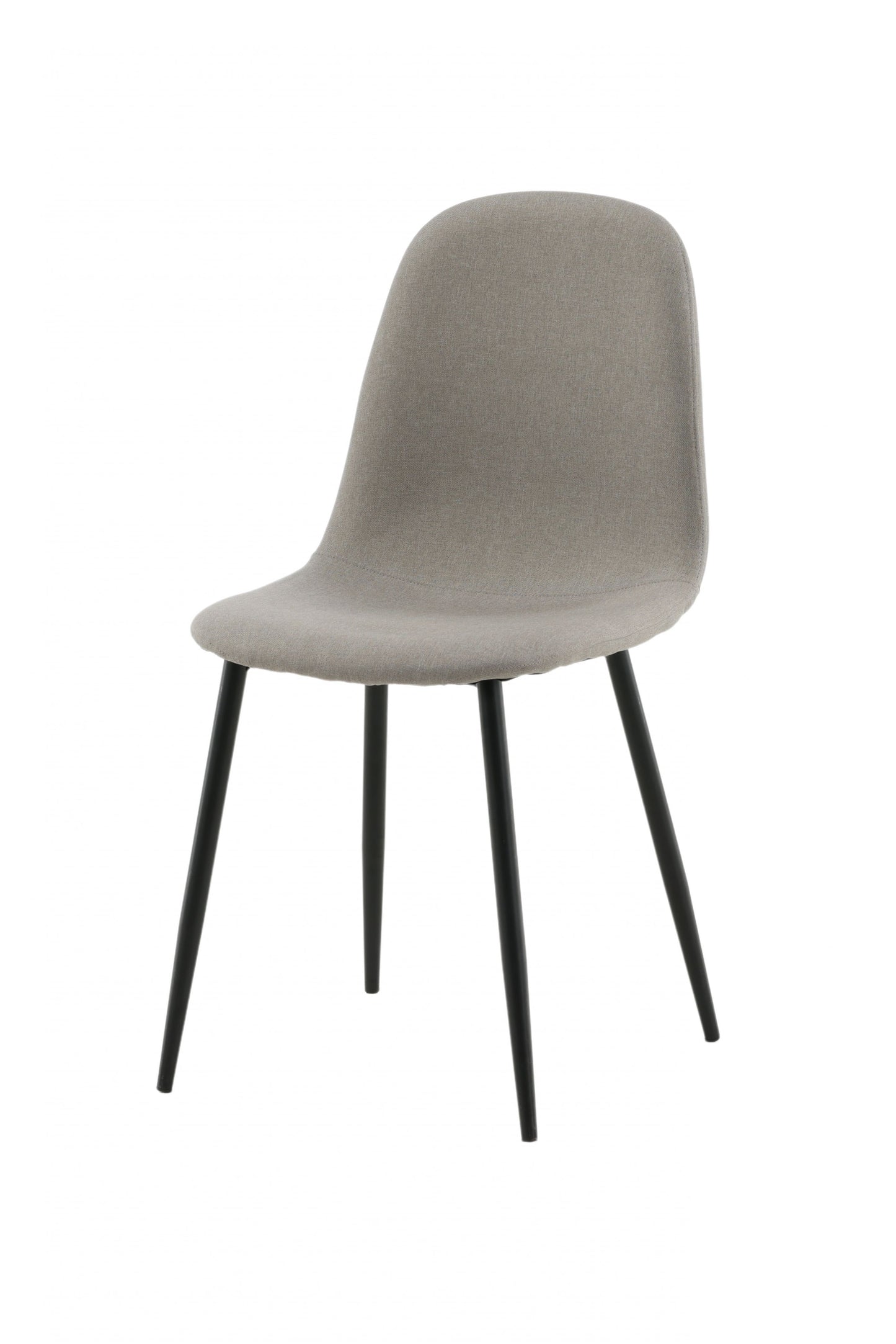 Venture Design | Polar stol - grått tyg, svarta ben