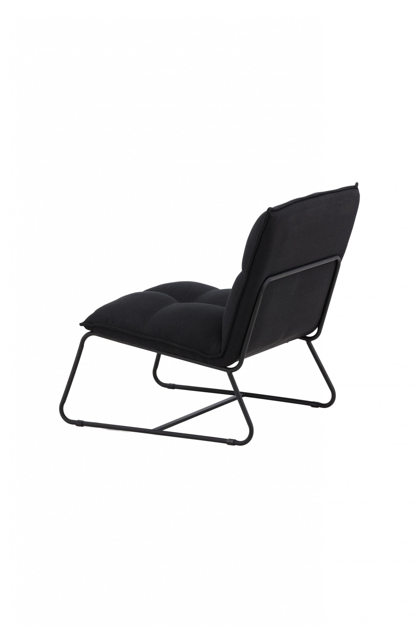Venture Design | Madison Lounge Chair - Svart / Svart Linne