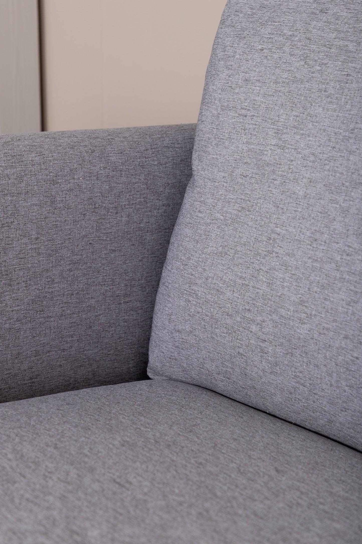 Venture Design | Zoom 2-personers soffa - Svart / Stålgrå tyg